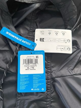 Columbia Challenger II Anorak Talla XL Nuevo