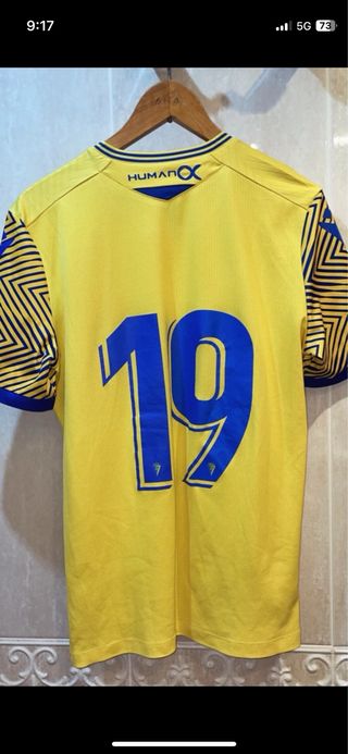 Maglietta ufficiale Macron Cádiz CF 22/23