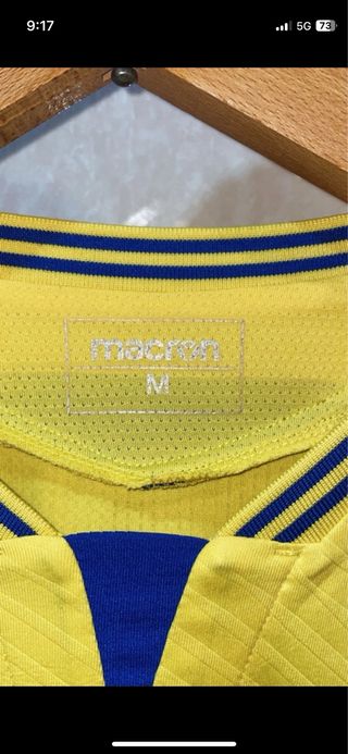 Maglietta ufficiale Macron Cádiz CF 22/23