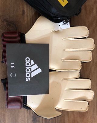 Guanti da portiere Adidas Predator FS Junior Taglia