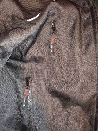 Chaqueta Moto Negra 2 Wheels