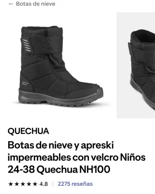 Stivali da presci per bambini neri