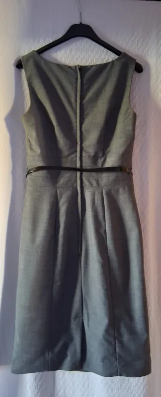 Vestito donna grigio smanicato