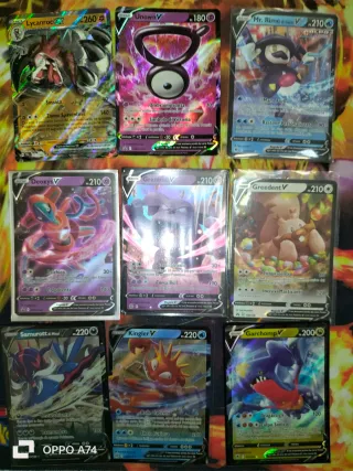 Lotto Carte Pokemon V e Promo