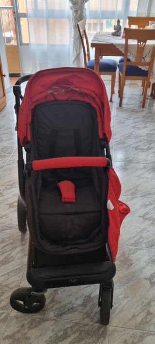 Carrito bebé 3 en 1 usado