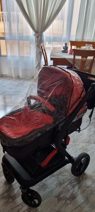 Carrito bebé 3 en 1 usado