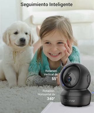 Cámara Domótica EZVIZ Wifi Negra