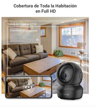 Cámara Domótica EZVIZ Wifi Negra