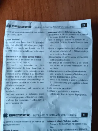 Telescopio para ver planetas