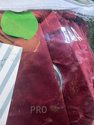 Cortinas de terciopelo Woaboy