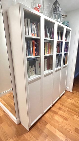 Estantería Blly Ikea Cristal Madera