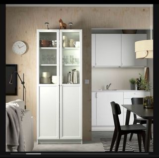 Estantería Blly Ikea Cristal Madera