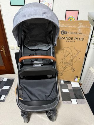 Silla de Paseo Kinderkraft GRANDE PLUS Grigio