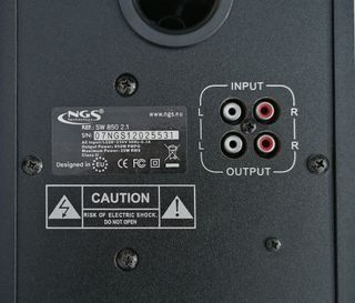 Altavoces para ordenador, NGS - SW 850 2.1