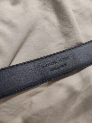 Cintura Saint Laurent Nera Oro