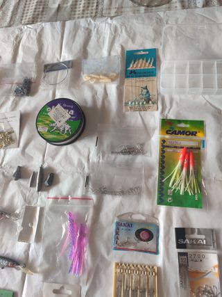 Canna da pesca Maver e set accessori con retino