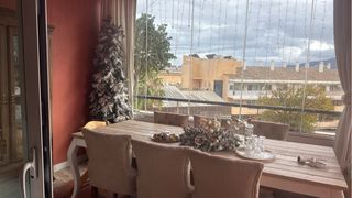 Árbol de Navidad nevado artificial