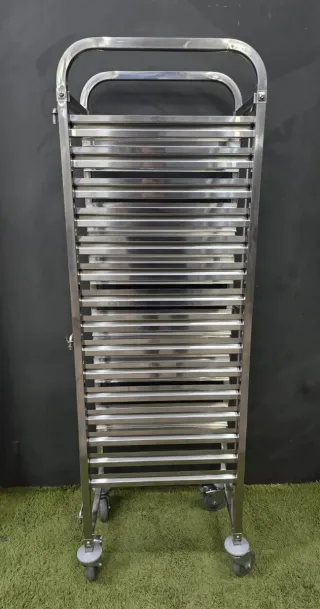 Carro Bandejero Gastronorm Acero Inoxidable