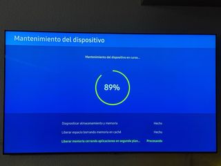 TV Samsung 65 Qled QE65Q90TATXXC fallo (Con peana)