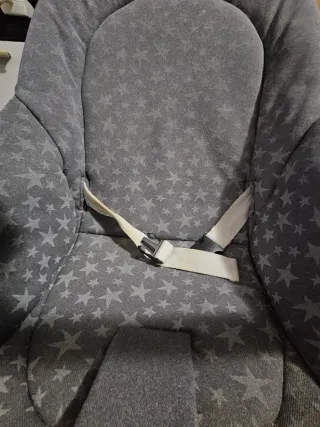 Silla bebé Jané gris estrellas