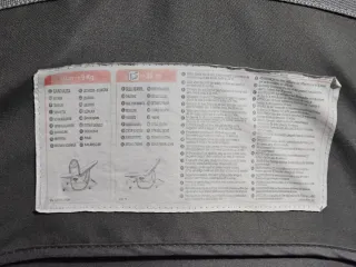 Silla bebé Jané gris estrellas