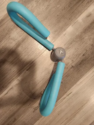 Eseguitore di gambe blu