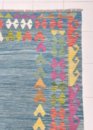 Tappeto Kilim afgano 240x172 cm lana