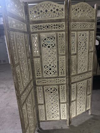 Biombo madera maciza 1,85x1,50