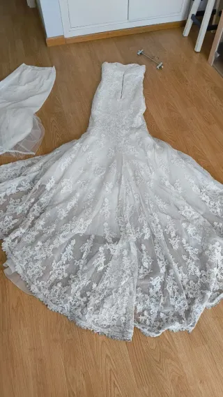 Vestido de Novia Pronovias Manuel Mota