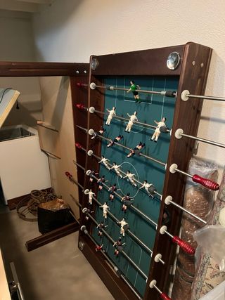 Calciobalilla in legno