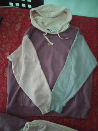 Conjunto Nike Hoodie y Pantalón Rosa