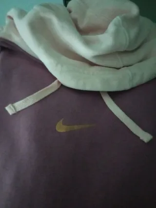 Conjunto Nike Hoodie y Pantalón Rosa