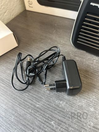 Radio con asa vintage