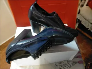 Zapatos Bello azul marino,Talla 38