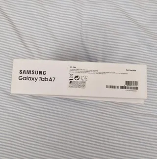 Samsung Galaxy Tab A7 Dark Grey con teclado