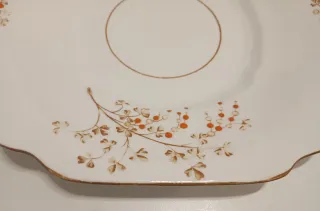 RARO PLATO DE PORCELANA,ANTIGUO DE 1913-24,DIAMOND