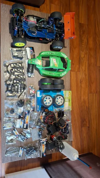 Coche Rc gasolina escala 1/10.