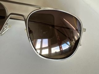 Gafas de Sol Metal Gris