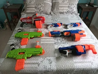 Pistolas Nerf Varias