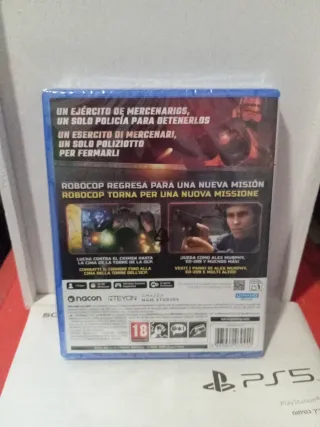 Juego PS5 RoboCop: Rogue City  unfinished business