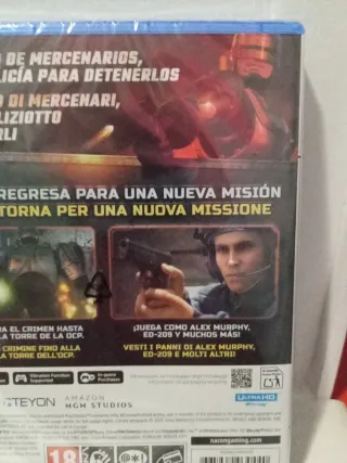 Juego PS5 RoboCop: Rogue City  unfinished business