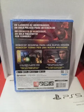 Juego PS5 RoboCop: Rogue City  unfinished business