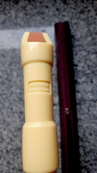 Flauta dulce y funda