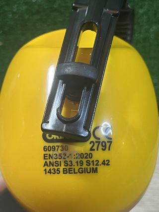 Visera de Seguridad con Protección Auditiva Oregon