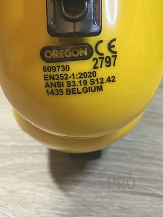 Visera de Seguridad con Protección Auditiva Oregon