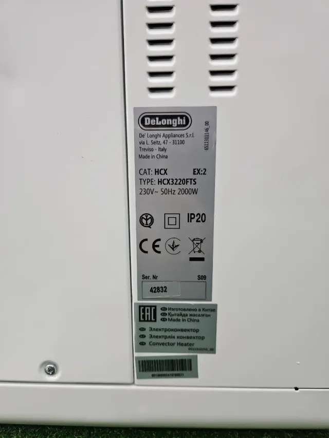 Aquecedor De'Longhi HCX3220FT Branco