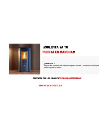 Estufa de Pellets ALFA 12 - 12,83 Kw SANT2009