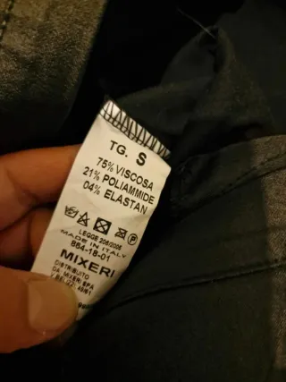Pantaloni Mixeri neri taglia S