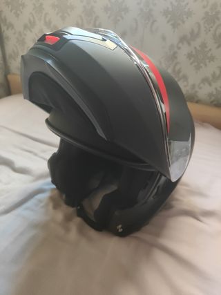 Casco Moto Modular Negro