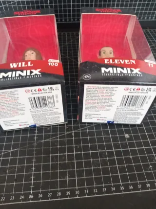2 Bonecos Minix Stranger Things Will e Eleven
